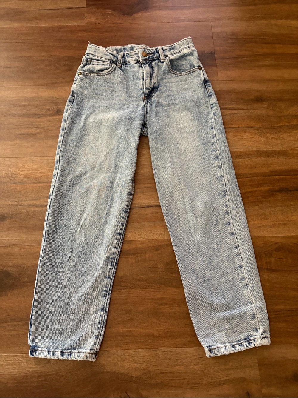 Art Class Distressed Light Blue High-Rise Jeans